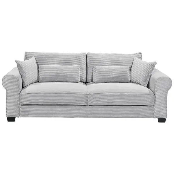 MID.YOU ROZKLÁDACÍ POHOVKA, textil, světle šedá