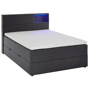 Xora POSTEL BOXSPRING, 120/200 cm, antracitová