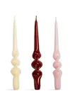 &k amsterdam Sada svíček &k amsterdam alpha reds set 3-pack