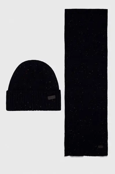 Barbour  Čepice a šála  Carlton Fleck Beanie & Scarf Gift Set