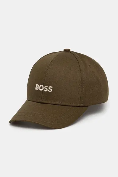 Bavlněná baseballová čepice BOSS Zed
