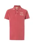 HOLLISTER Tričko  melónová / biela