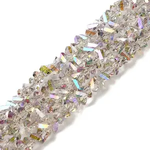 Transparent Glass Beads Strands