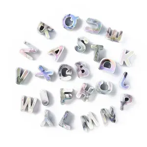 Opaque Rainbow Iridescent Acrylic Beads