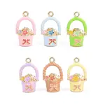 Alloy Enamel Pendants