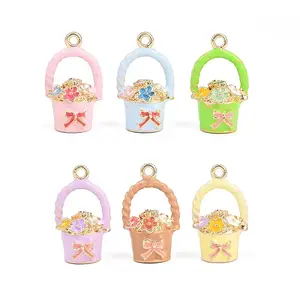 Alloy Enamel Pendants