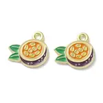 Fruit Alloy Enamel Charms