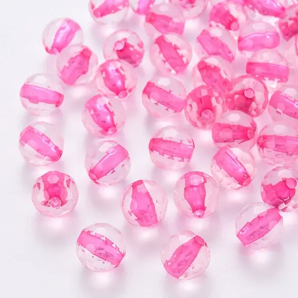 Transparent Acrylic Beads