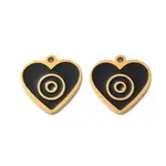 Ion Plating(IP) 304 Stainless Steel Enamel Charms