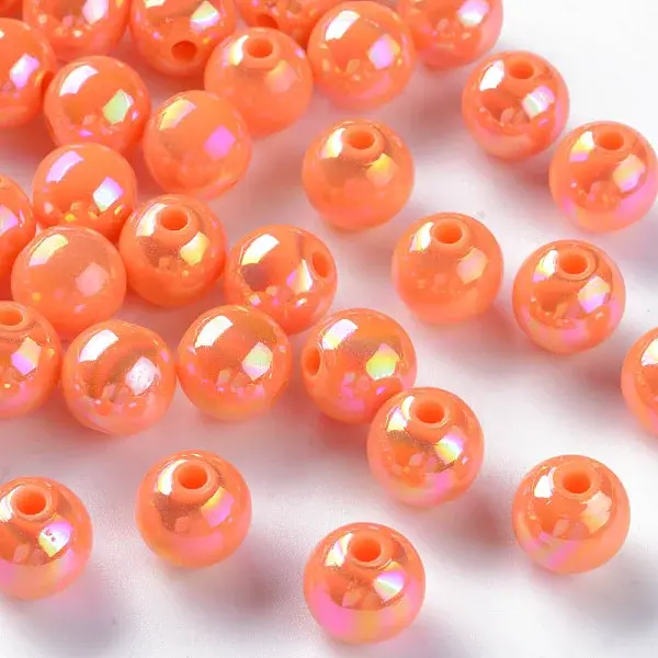 Opaque Acrylic Beads