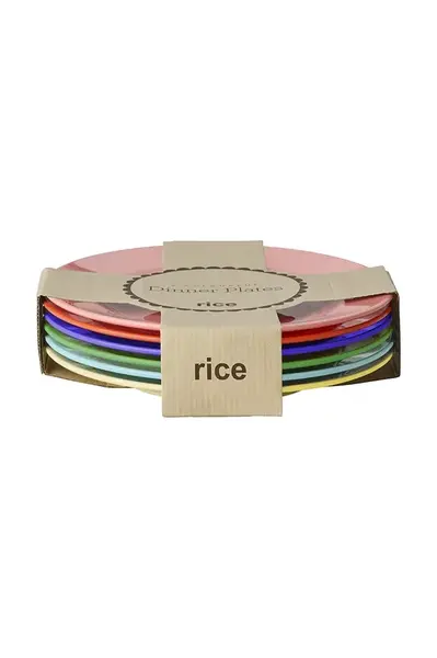 Rice sada talířů 6 x 25 cm