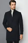PLT8333 DEWBERRY MEN'S COAT-NAVY BLUE