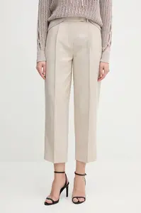 Kalhoty s příměsí lnu Tommy Hilfiger