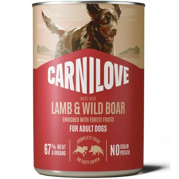 Carnilove Dog Can Paté Lamb&Wild Boar 400g | P59471