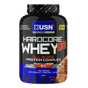 USN Hardcore Whey gH 908g - vanilka