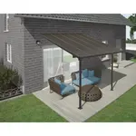 Hliníková pergola PALRAM Capri 3000 antracit 3 x 3 GD705599