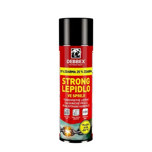 Lepidlo ve spreji DEBBEX, 400ml
