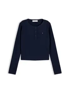 TOMMY HILFIGER Tričko  námornícka modrá