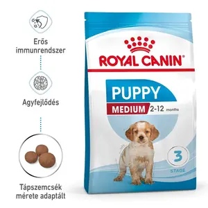 Royal Canin Medium Puppy - granule pro štěňata psů středních plemen 12 kg