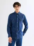 WRANGLER Košeľa  modrá
