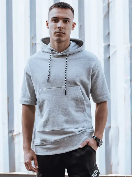 Pánská mikina s krátkým rukávem
