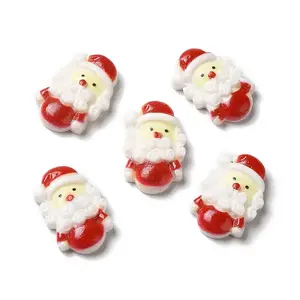 Christmas Opaque Resin Cabochons