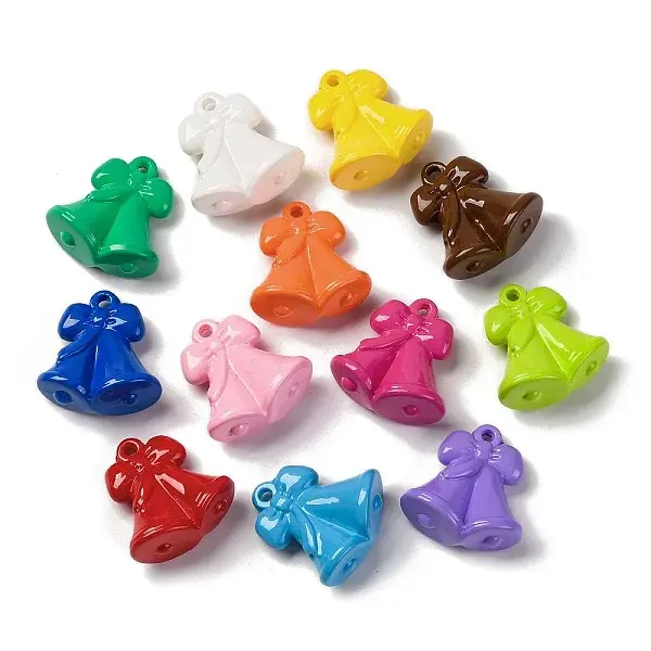Baking Paint Opaque Acrylic Pendants