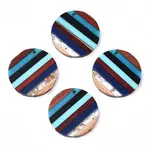 Resin & Walnut Wood Pendants