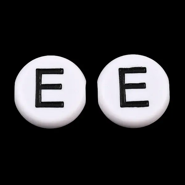 Opaque Acrylic European Beads