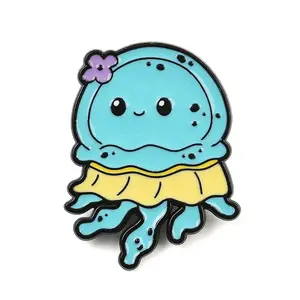 Ocean Animals Enamel Pins