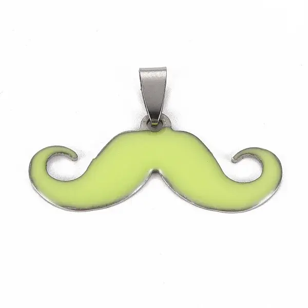 201 Stainless Steel Enamel Pendants