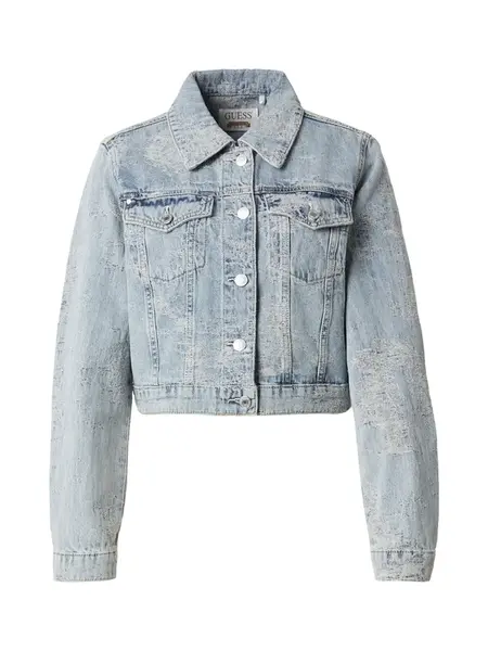 GUESS Prechodná bunda 'BILLIE'  modrá denim