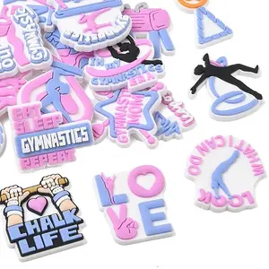 Gymnastic Theme PVC Plastic Cabochons
