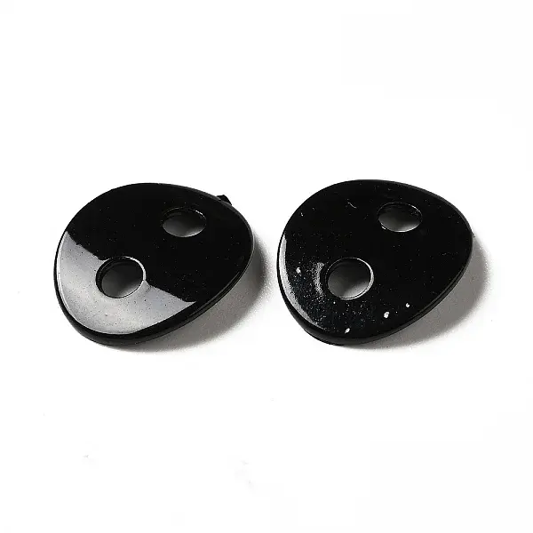 Spray Painted 201 Stainless Steel Connector Charms
