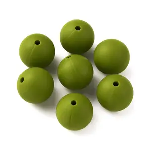 Food Grade Eco-Friendly Silicone Focal Beads