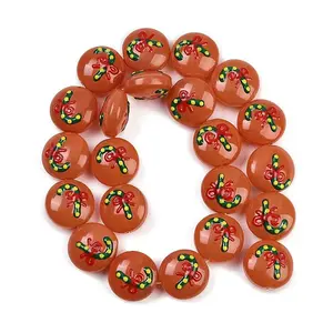 Christmas Handmade Lampwork Enamel Beads