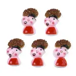Spray Painted Opaque Resin Cabochons