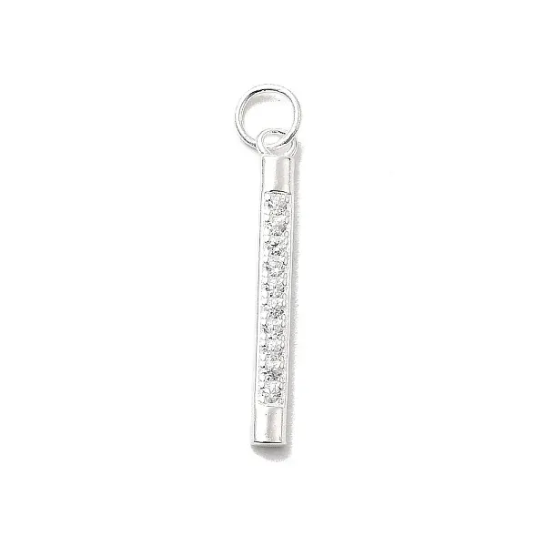925 Sterling Silver Micro Pave Cubic Zirconia Pendants