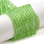 Transparent Glass Beads Strands