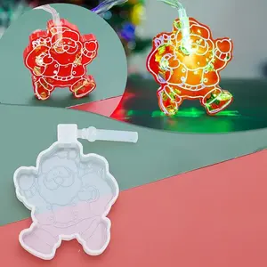 DIY Christmas Lights Silicone Statue Molds