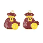 West Cowboy Theme Alloy Enamel Pendants