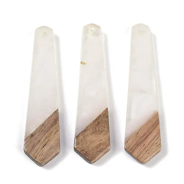 Resin & Wood Pendants