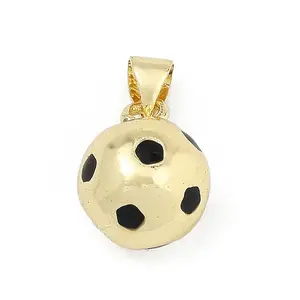 Brass Enamel Pendants