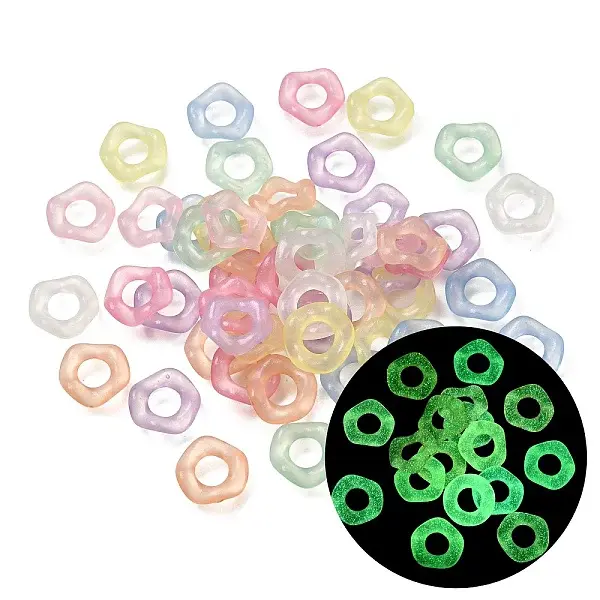Luminous Transparent Acrylic Beads