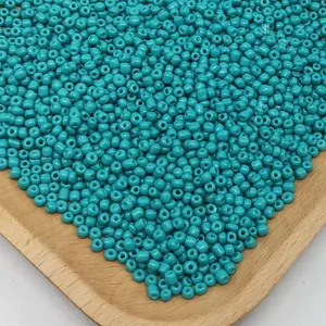 Baking Paint Opaque Colours Glass Seed Beads