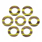 Resin & Walnut Wood Pendants