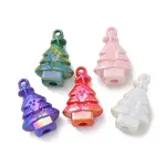 Christmas Theme UV Plating Acrylic Pendants