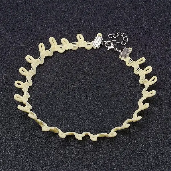 Cloth Gothic Choker Necklaces