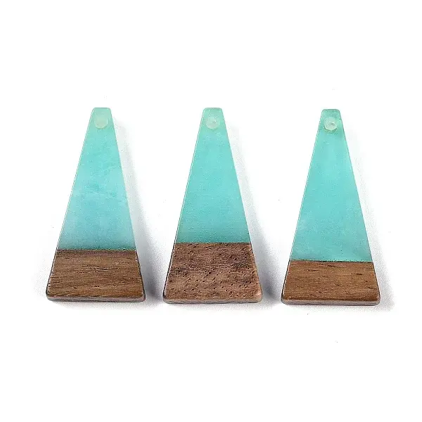Resin & Wood Pendants