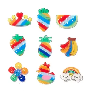 Acrylic Cabochons Suitable for Hair Pins